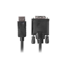 Kabel adapter Lanberg DisplayPort v1.2 - DVI-D (24+1) M/M 3m czarny Dual Link