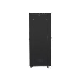 LANBERG SZAFA STOJĄCA RACK 19" 47U 800X1000 DRZWI SZKLANE LCD CZARNA FF01-8047-12BL (FLAT PACK)