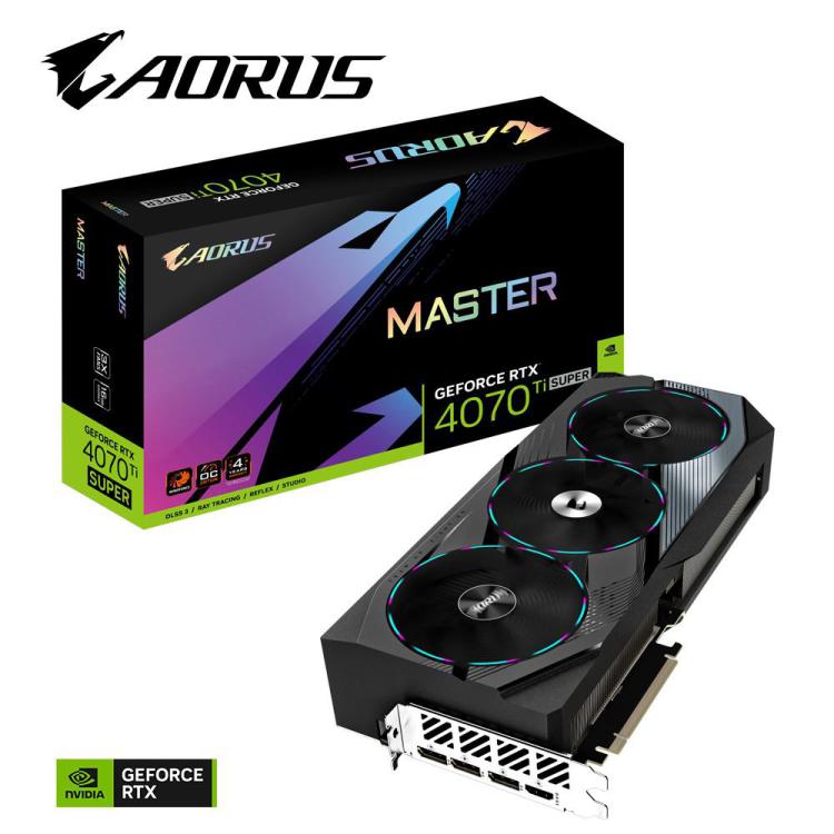 Karta graficzna RTX 4070 Ti SUPER MASTER 16G GDDR6X 256bit 3DP