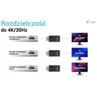 Adapter DisplayPort to HDMI (max 4K/30Hz)