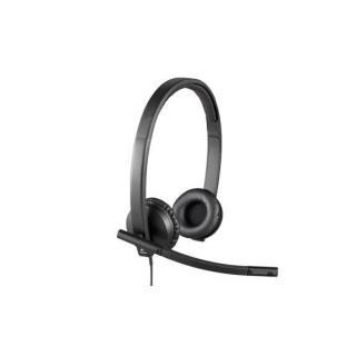 Słuchawki z mikrofonem Logitech USB Headset H570e Stereo