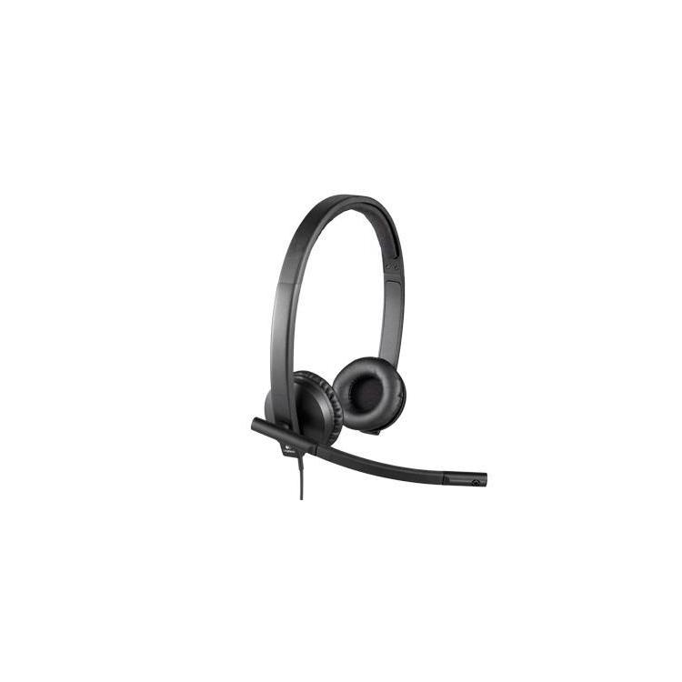 Słuchawki z mikrofonem Logitech USB Headset H570e Stereo