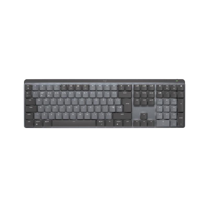 Klawiatura bezprzewodowa Logitech MX Mechanical grafit US przełączniki ciche sprężynujące