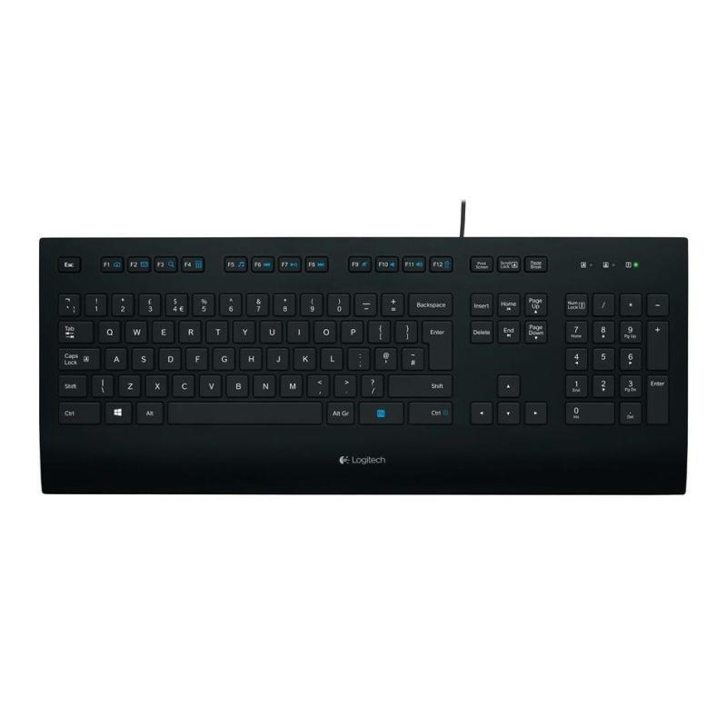 Klawiatura przewodowa Logitech K280e BUSINESS USB OEM czarna