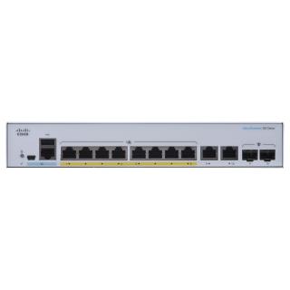 CBS350 Managed 8-port GE, Full PoE, Ext PS, 2x1G Combo