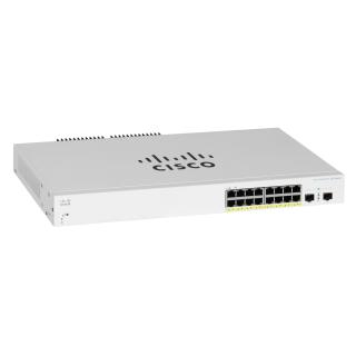 CBS220 SMART 16-PORT GE POE/2X1G SFP