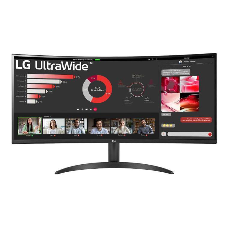 Monitor 34WR50QC-B Ultawide 34 cale WQHD 21:9 FreeSync