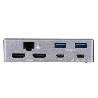 Podstawka ergonomiczna do notebooka ze stacją dokującą j5create Multi-Angle Dual HDMI Docking Stand USB-C 2xHDMI/2xUSB