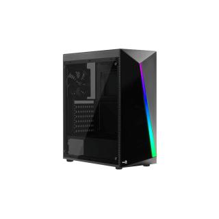 Aerocool Shard Szkło Hartowane Midi-Tower - czarne