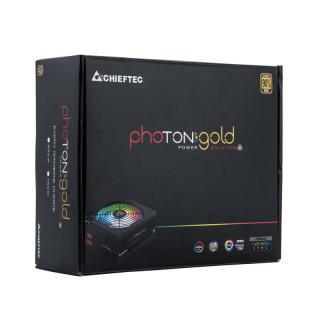 Zasilacz Chieftec Photon Gold GDP-650C-RGB (650 W Aktywne 140 mm)