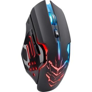 Mysz bezprzewodowa Defender KATANA GM-511 optyczna 3200dpi czarna RGB AKUMULATOR 7 przycisków Gaming bezklikowa silent