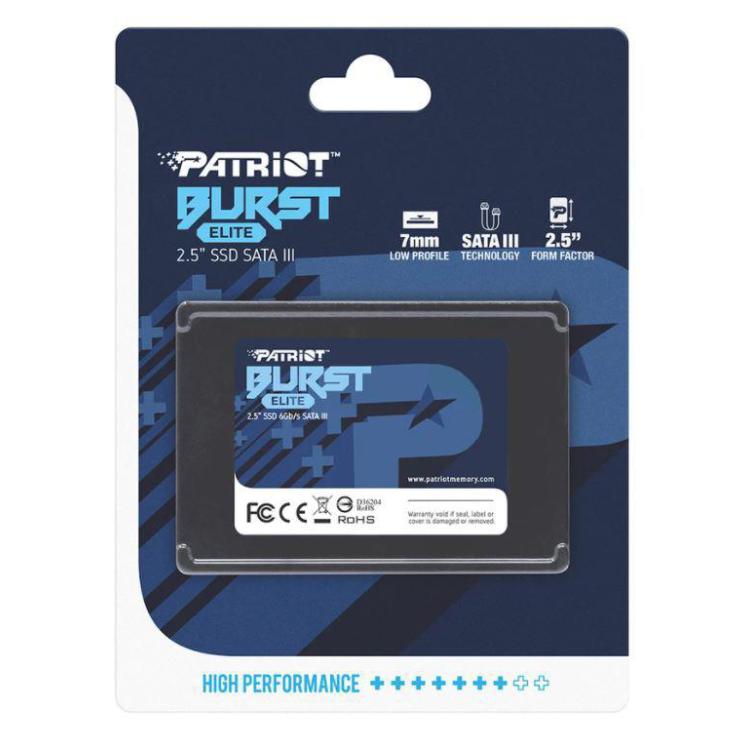 SSD SATA2.5" 960GB BURST PBE960GS25SSDR PATRIOT