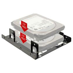 Adapter Delock HDD / SSD Sanki 3.5"- 2X2.5" HDD/SSD