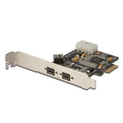 Kontroler FireWire (800) DIGITUS PCIe, 2x zew. 1x wew....