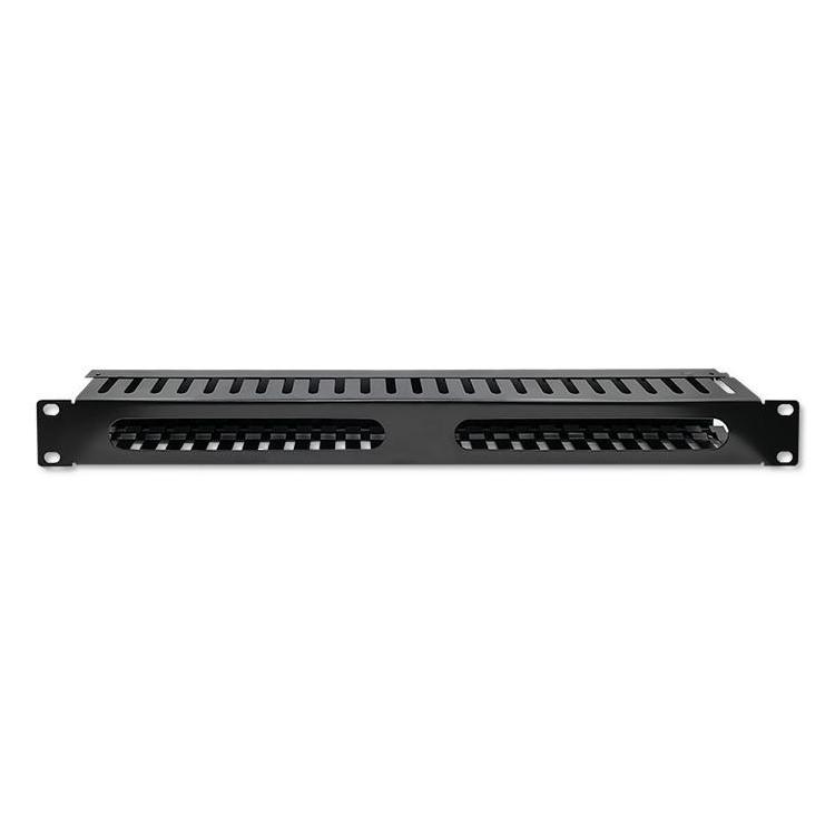 Organizer kabli do szaf RACK 19" | 24 porty | 1U