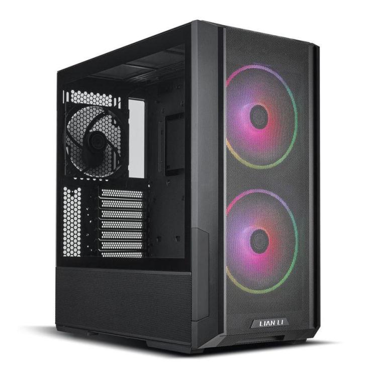 Obudowa Lian Li LANCOOL216RX E-ATX Midi Tower RGB bez zasilacza z oknem czarna