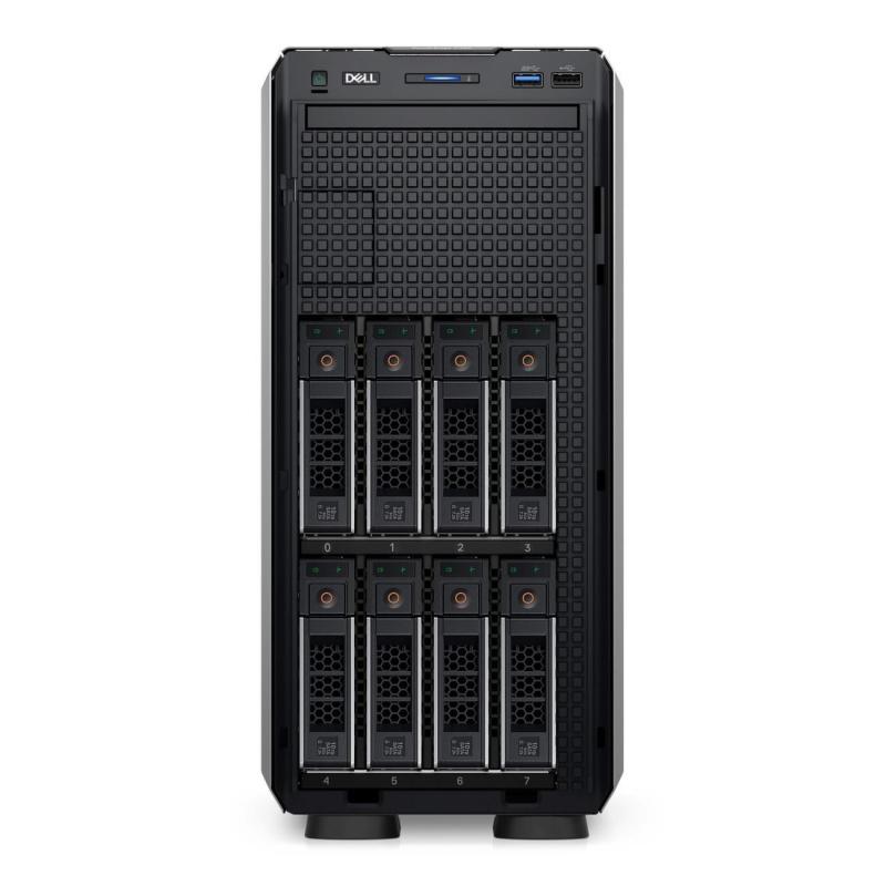 Serwer Dell PowerEdge T350 /E-2314/16GB/SSD480GB/H355/600W/3Y Basic NBD