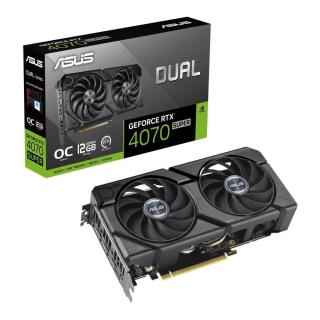 Karta VGA Asus Dual GeForce RTX 4070 Super EVO OC 12GB GDDR6X 192-bit HDMI+3xDP PCIe4.0