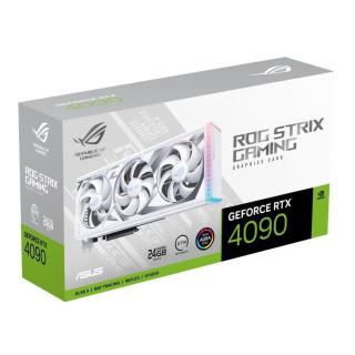 Karta VGA Asus GeForce RTX 4090 ROG-STRIX-RTX4090-24G-WHITE 24GB GDDR6X 384-bit 2xHDMI+3xDP PCIe4.0