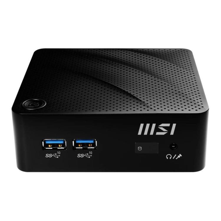 Komputer PC MSI Cubi N JSL-043EU N4500/4GB/SSD128GB/UHD/802.11 AX/BT 5.2/W11P Black