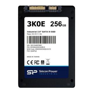 Dysk SSD Silicon Power 3K0E Industrial 256GB 2.5” SATA3...