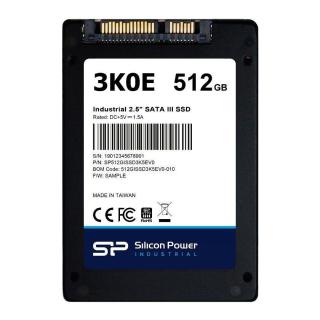 Dysk SSD Silicon Power 3K0E Industrial 512GB 2.5” SATA3...