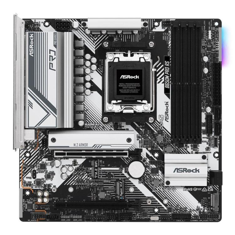 Płyta ASrock B650M PRO RS /AMD B650/DDR5/SATA3/M.2/USB3.1/PCIe4.0/AM5/mATX