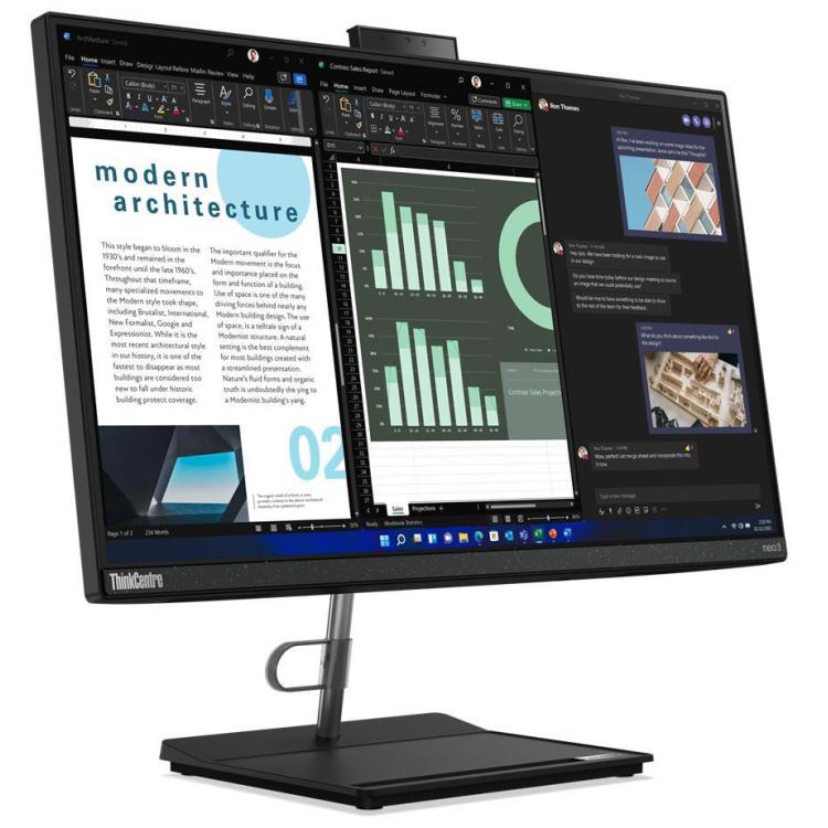 Lenovo ThinkCentre Neo 30a 24 Gen 3 i5-1240P 23.8" FHD IPS 250nits AG 8GB DDR4 3200 SSD256 Intel Iris Xe Graphics W11Pro 3Y