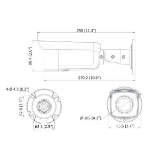 Kamera IP DS-2CD2T86G2-4I (2.8mm)(C)