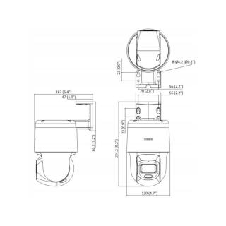 Kamera IP PTZ DS-2DE2C400SCG-E(F1)