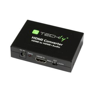 Adapter/Extraktor Techly HDMI Audio S/PIDF 5.1CH/RCA L/R2.0CH