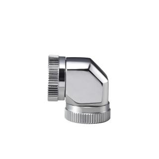 PHANTEKS Adapter do rur twardych 2x 12mm 90 stopni - chrom