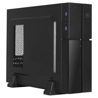 Obudowa Aerocool PGS PLAYA SLIM AEROPGSPLAYASLIM-BK (Micro ATX, Mini ITX kolor czarny)