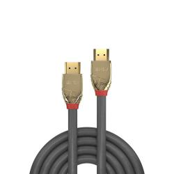 Kabel HDMI 2.0 LINDY High Speed M/M 5m szary/gold