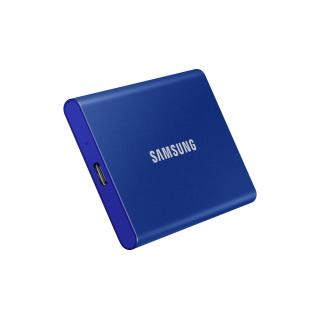 Dysk zewnętrzny SSD Samsung T7 (1TB USB 3.2 niebieski MU-PC1T0H/WW)