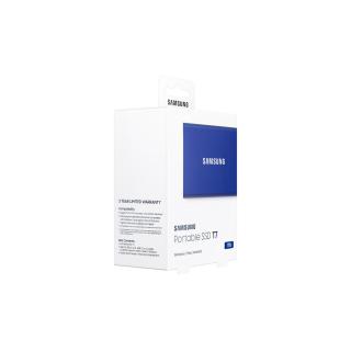 Dysk zewnętrzny SSD Samsung T7 (1TB USB 3.2 niebieski MU-PC1T0H/WW)