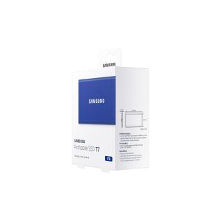 Dysk zewnętrzny SSD Samsung T7 (1TB USB 3.2 niebieski MU-PC1T0H/WW)