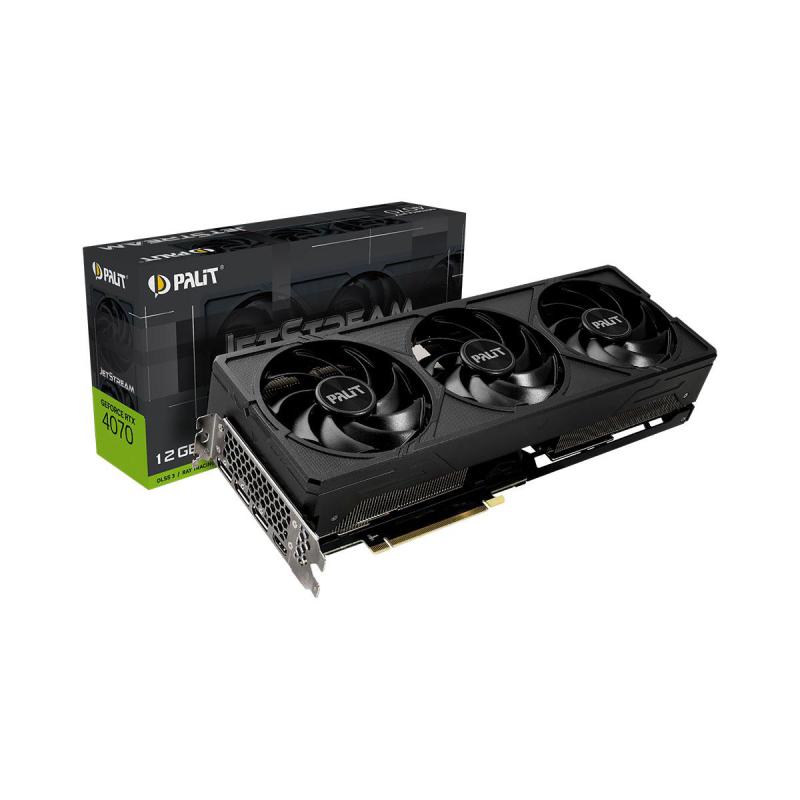 Karta VGA Palit GeForce RTX 4070 JetStream 12GB GDDR6X 192bit HDMI+3xDP PCIe4.0