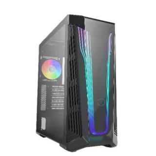 Cooler Master MasterBox 540 Midi-Tower, ARGB, Szkło hartowane - czarny