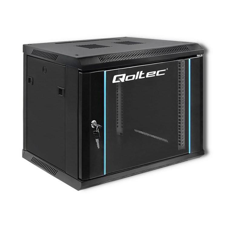 QOLTEC SZAFA RACK 19" | 9U | 600 X 500 X 450