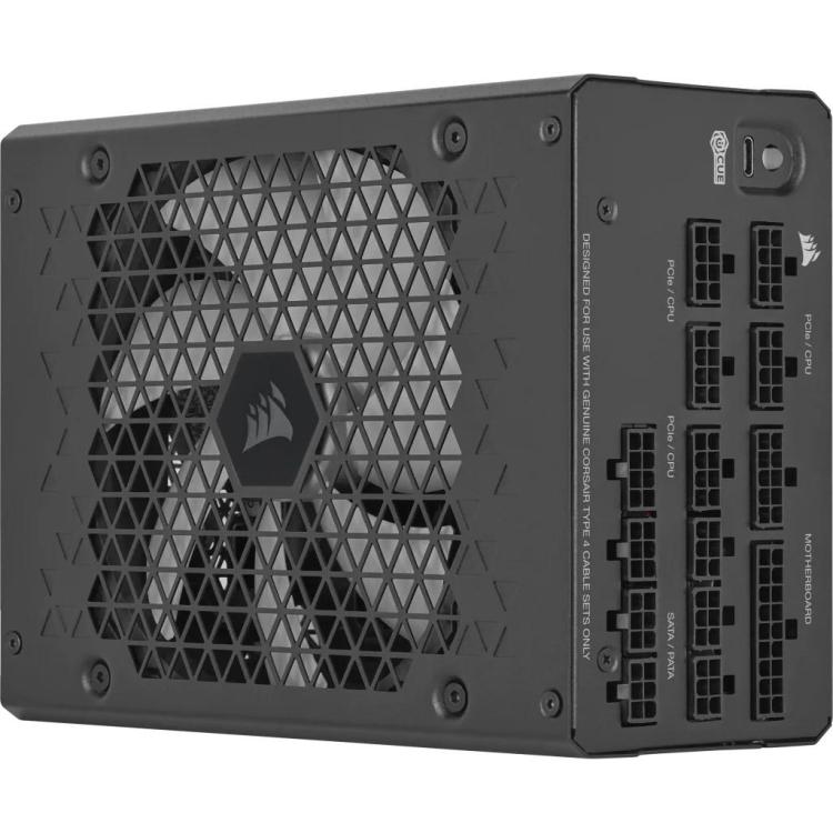 Zasilacz Corsair HXi Series HX1200i 80 PLUS Platinum, ATX 3.0, PCIe 5.0 - 1200 W, czarny