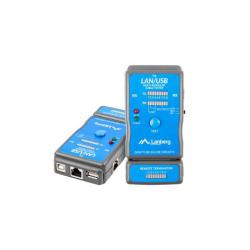 Tester kabli Lanberg NT-0403 RJ45, RJ11, USB