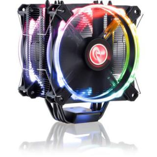 Raijintek Leto Pro Chłodzenie procesora, czarny, RGB-LED...