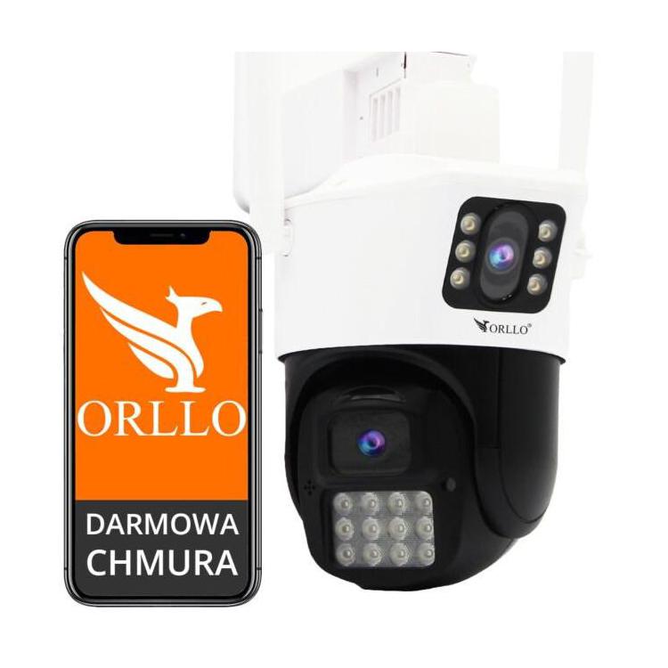 Kamera IP Orllo Z19 dual obrotowa zewnętrzna Wi-Fi 2Mpx