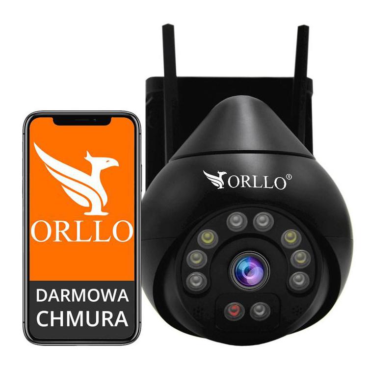 Kamera IP Orllo Z8 Pro WiFi Zewnętrzna Obrotowa Night Color 4MP