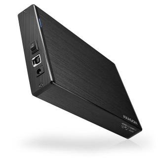 AXAGON EE35-XA3 Obudowa zewnętrzna 3.5", USB 3.0, SATA II, Aluminium - czarna