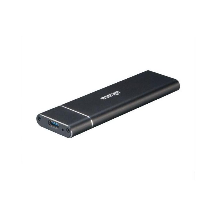 Akasa Zewnętrzna Obudowa Aluminiowa USB 3.1 M.2 SSD - Czarna