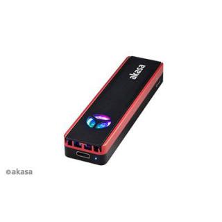 Akasa Vegas SSD Mate, M.2 SATA/NVMe SSD do USB3.2 Gen2