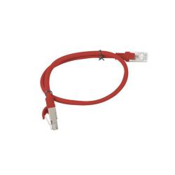 Patchcord Lanberg UTP kat.5e 0,5m czerwony