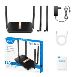 Router CUDY LT500D_EU LAN 10/100 AC1200 Dual Band Wi-Fi...